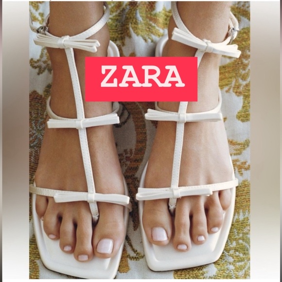 NWT ZARA sandals bow SIZE 6
🚨FIRM PRICE - Picture 1 of 10